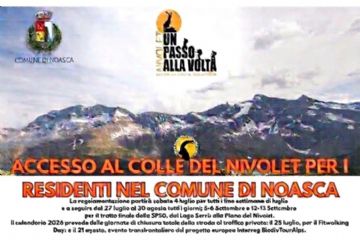 Accessp al Colle del Nivolet per i residenti del Comune di Noasca
